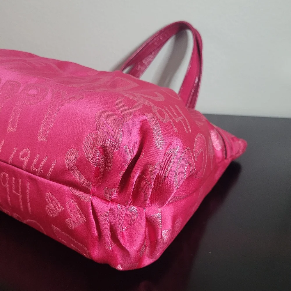 Coach Poppy Graffiti Scribble Shoulder Bag - Picture 8 of 15